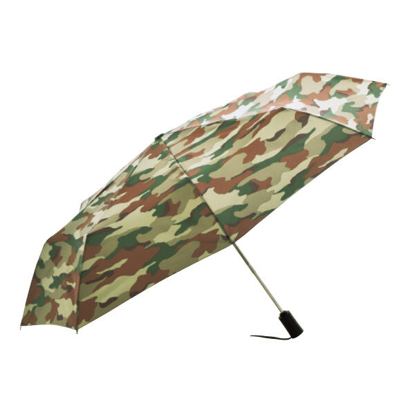 Hus. S/AOC Large (60cm) UV Protect Automatic Folded Umbrella - Camouflage