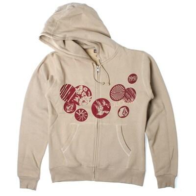 VOLCOM Buttons Basic Zip Hoody