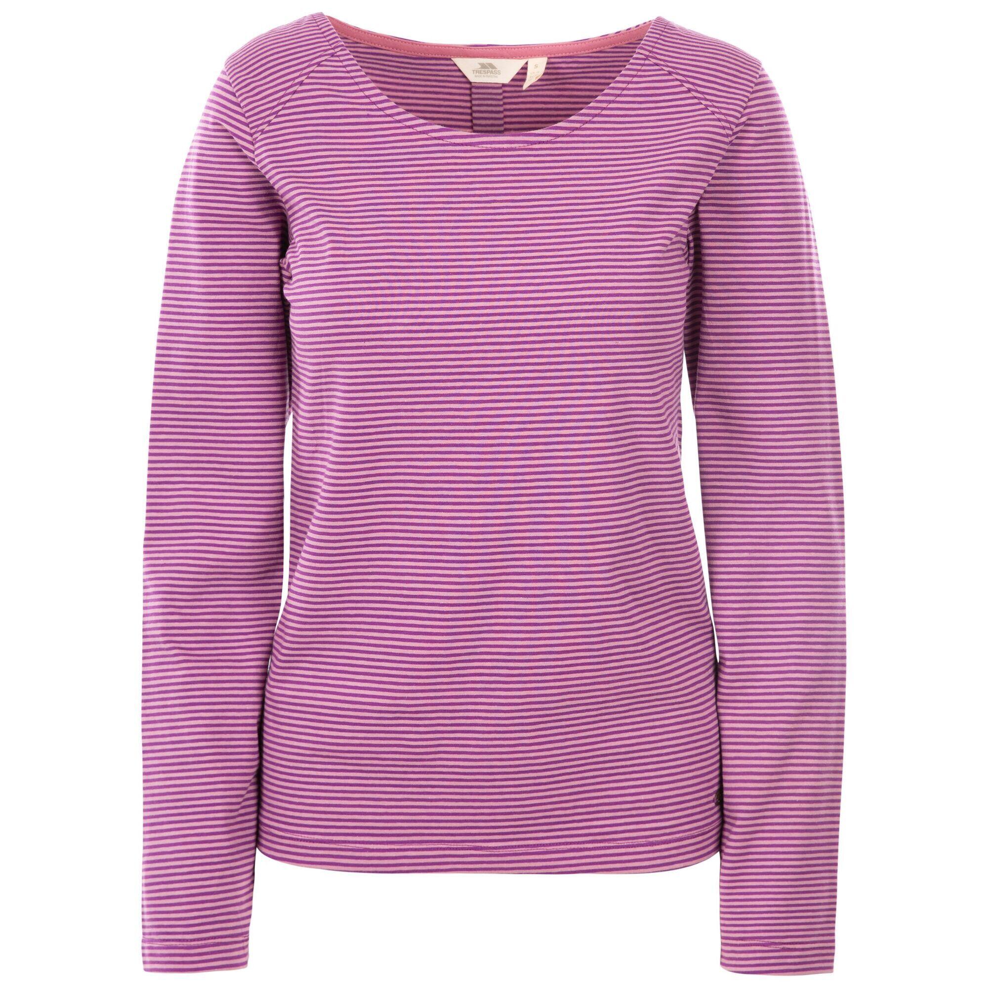 Top donna CARIBOU a maniche lunghe (Viola/Rosa)