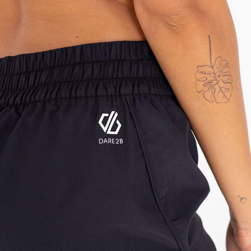 "Sprint Up" Shorts für Damen Schwarz/Weiß