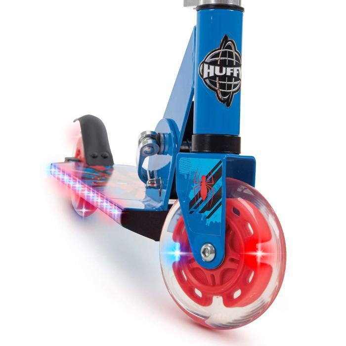 MARVEL SPIDER-MAN ELECTRO-LIGHT QUICK CONNECT INLINE SCOOTER