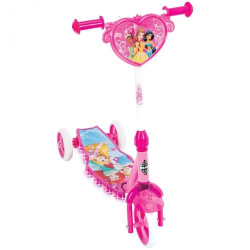迪士尼公主學前兒童閃爍三輪滑板車 - 粉紅色
