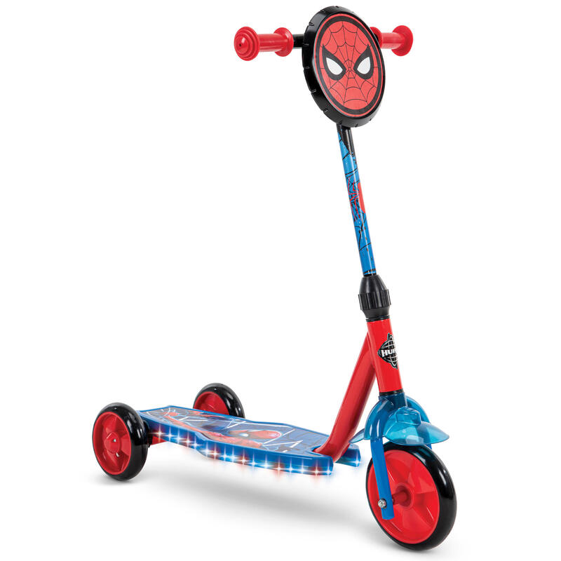 MARVEL SPIDER-MAN PRESCHOOL ELECTRO-LIGHT QUICK CONNECT SCOOTER