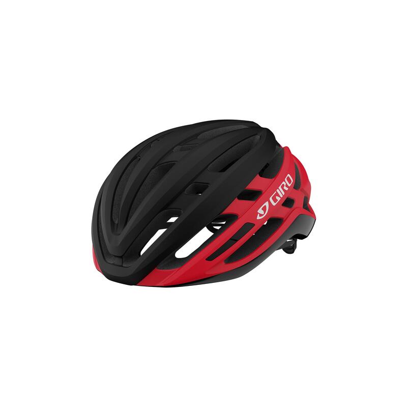 AGILIS MIPS ADULT ROAD BIKE HELMET - Matte Black / Bright Red