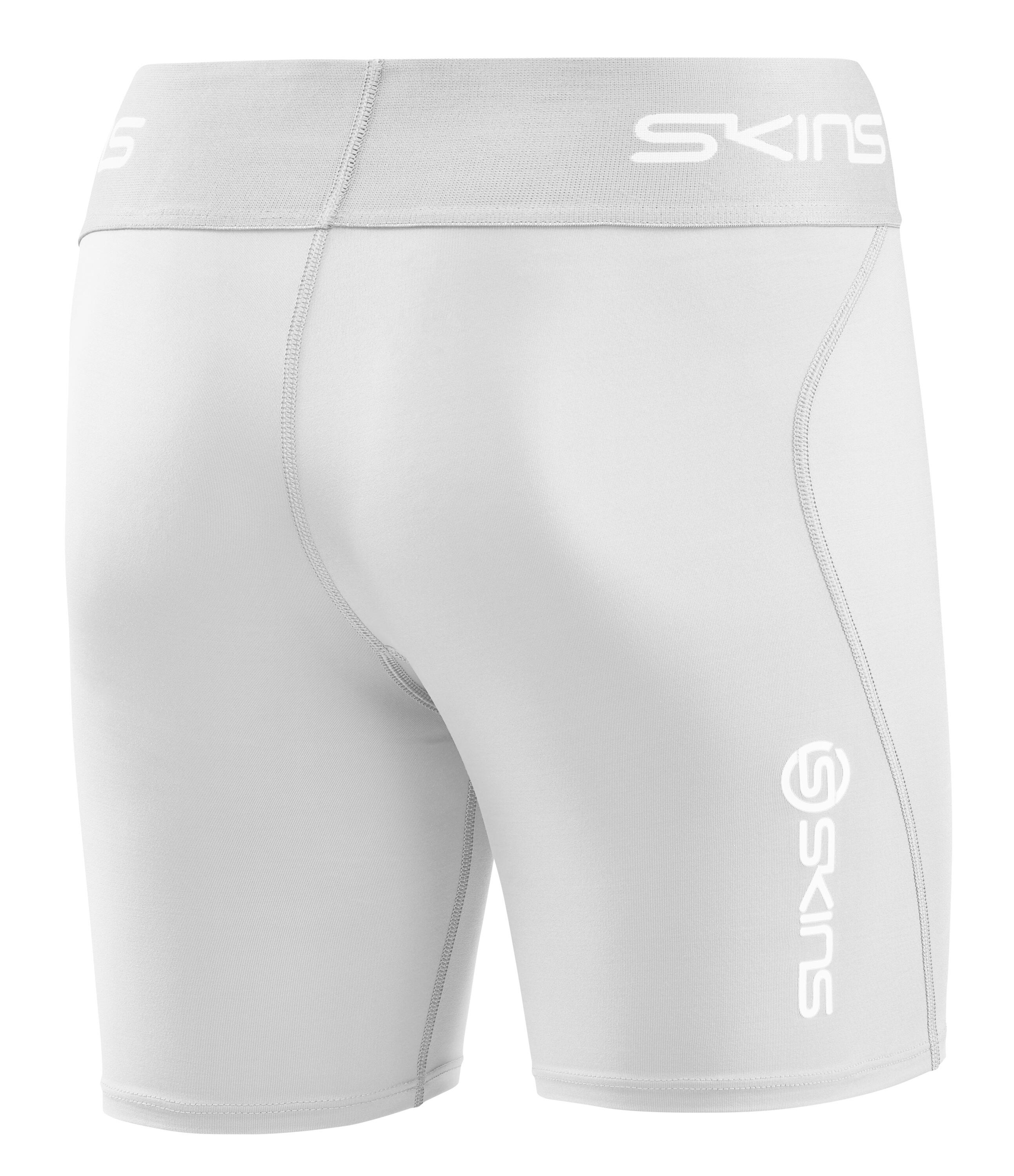 SKINS Series-1 Womens Half Tight - White - Size M 2/5