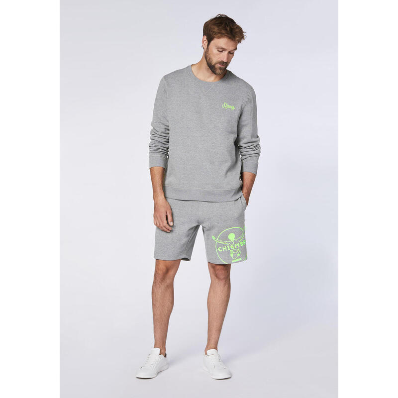 Sweatshirt im Label-Look