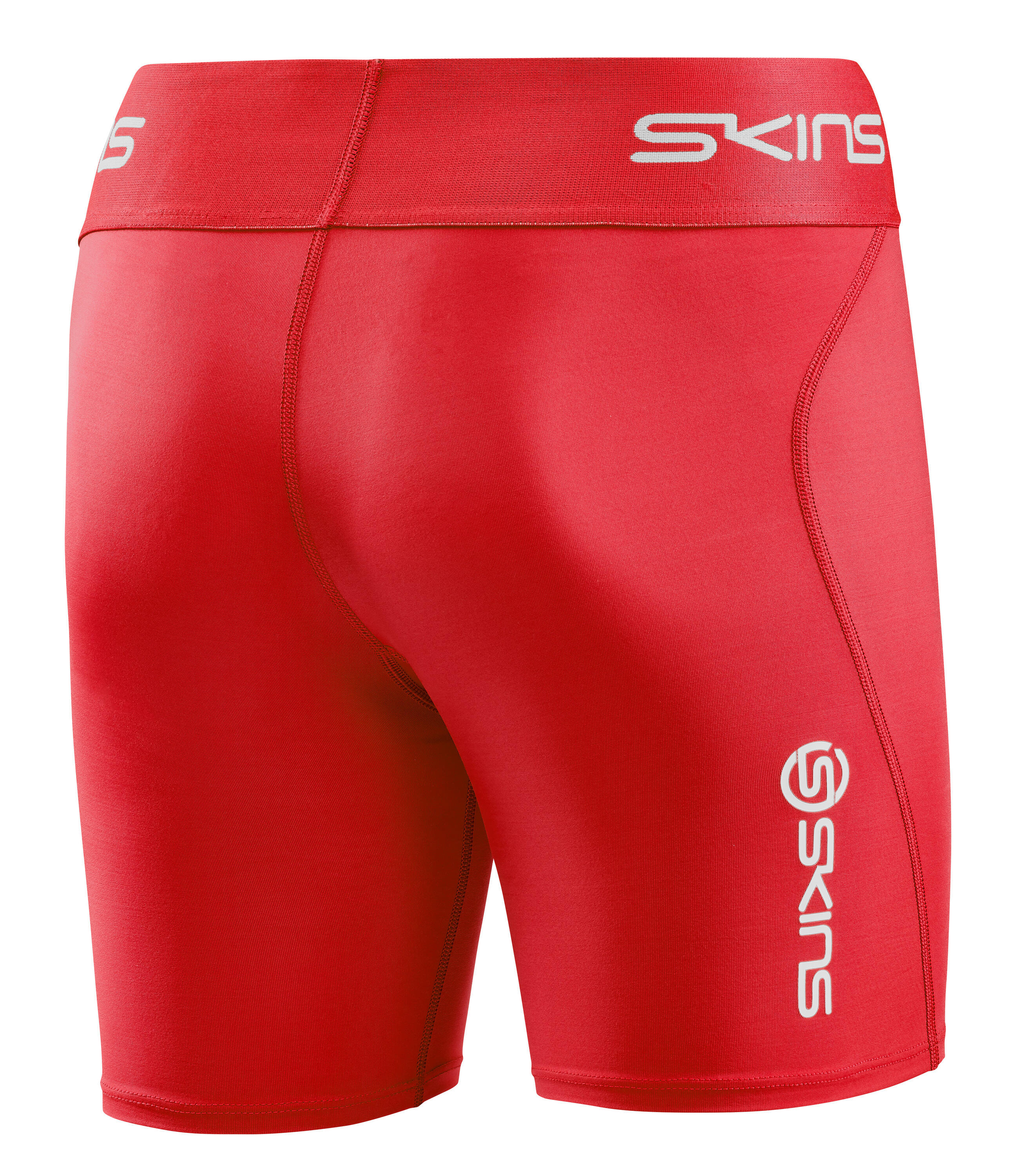 SKINS Series-1 Womens Half Tight - Red - Size XS 2/5