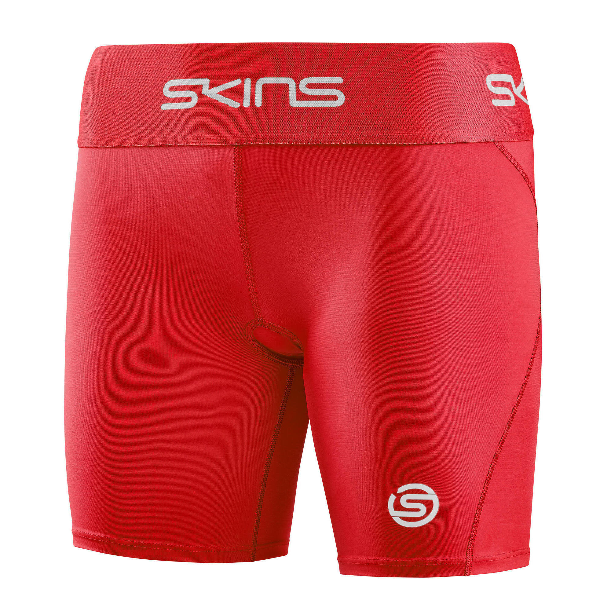 SKINS Series-1 Womens Half Tight - Red - Size XS 1/5
