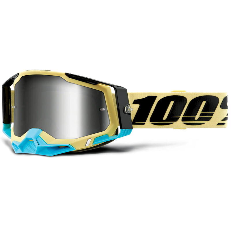 Racecraft Gen. 2 Anti Mist Goggles - Geel/Blauw