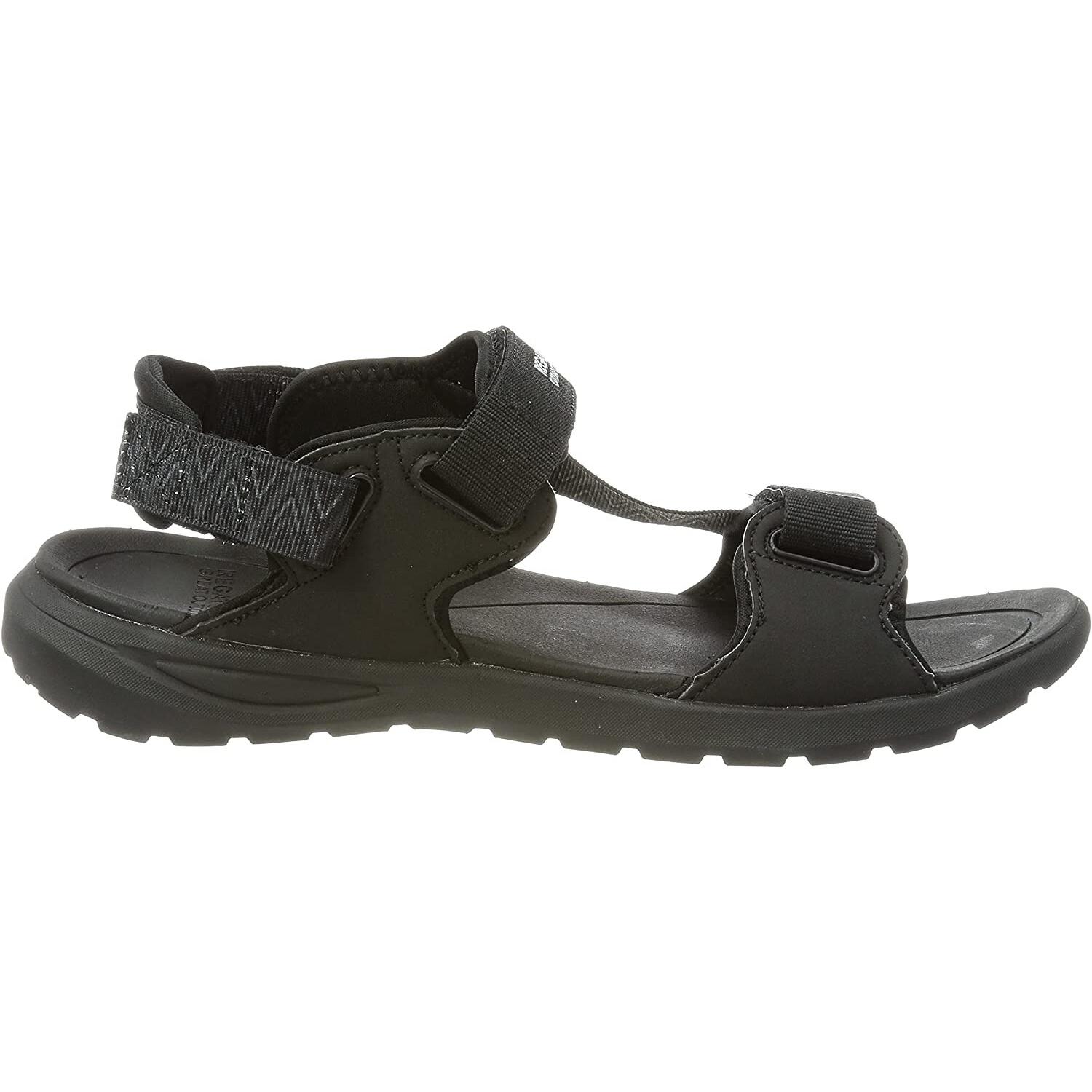 Mens Marine Web Sandals (Black) 3/5