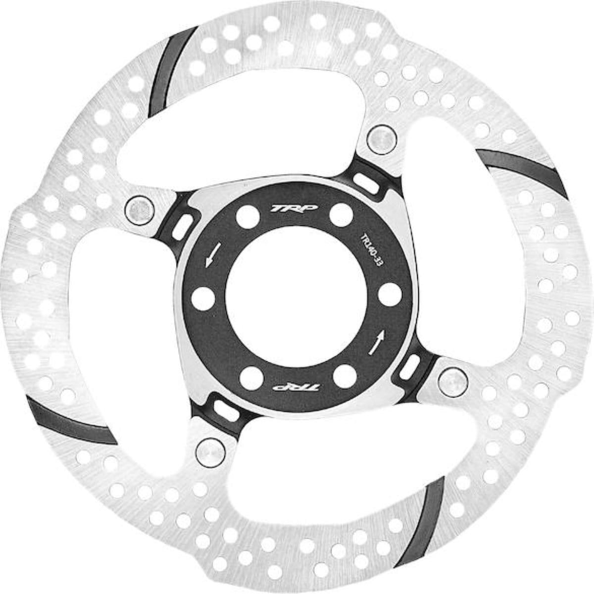 TRP Disc Brake Rotor TRP-33 2 Piece Slotted Stainless/Alloy 140mm 1/1