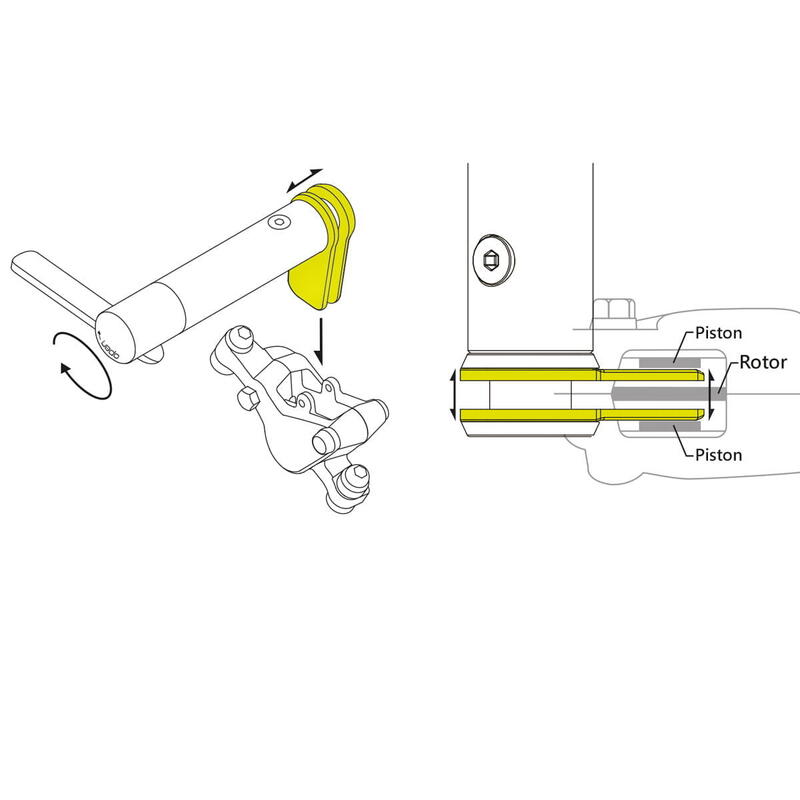 Disc Brake Piston Pusher - Schwarz