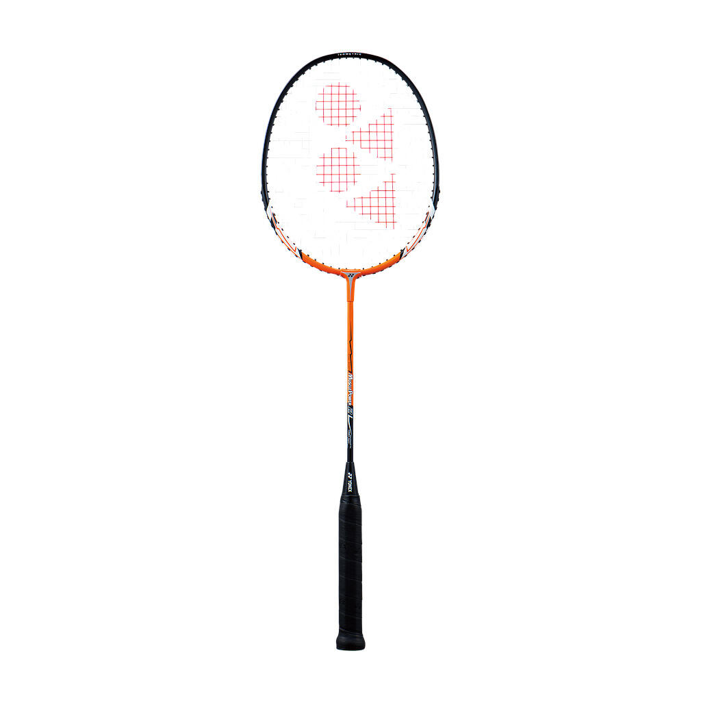 YONEX Muscle Power 2 Badminton Racket (White/Orange)