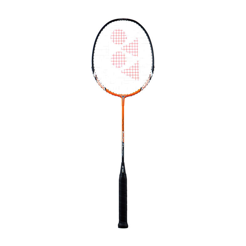 Badminton Schläger "Muscle Power 2" Damen und Herren Weiß/Orange