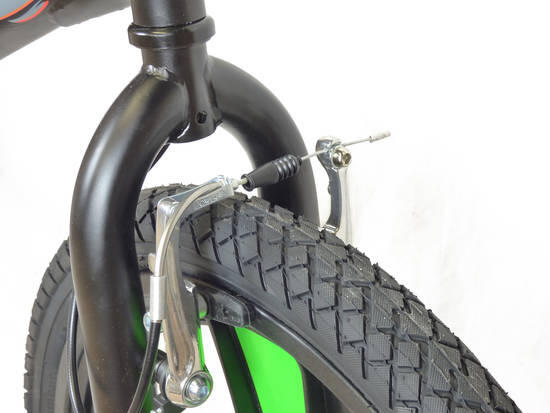XN-5-20 BMX Bike Boys Freestyle BMX - 20In MAG Wheel Gyro Black/Green 2/3