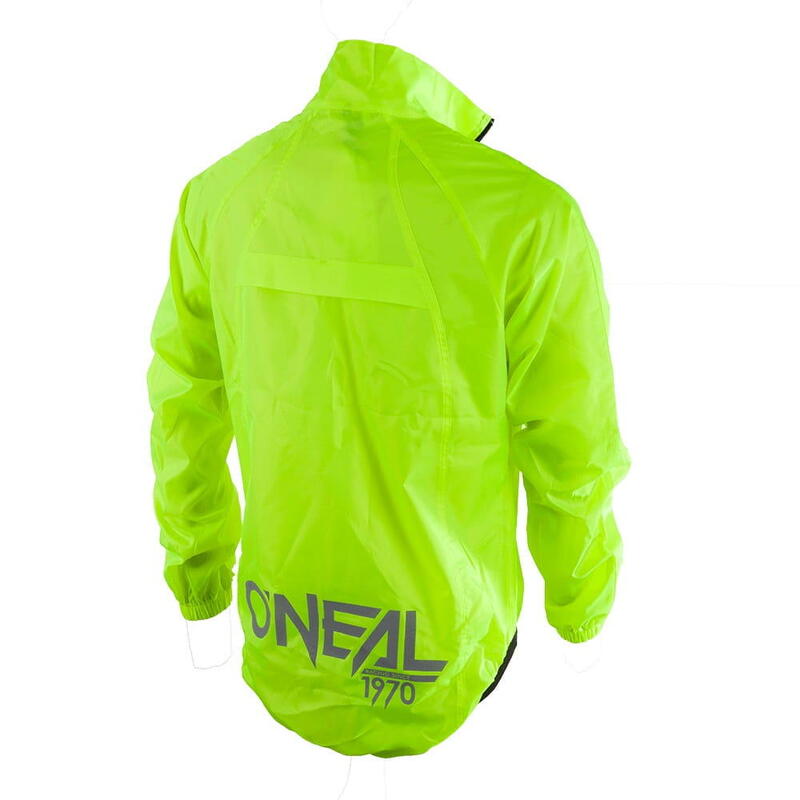 Breeze Regenjack - Neon Geel