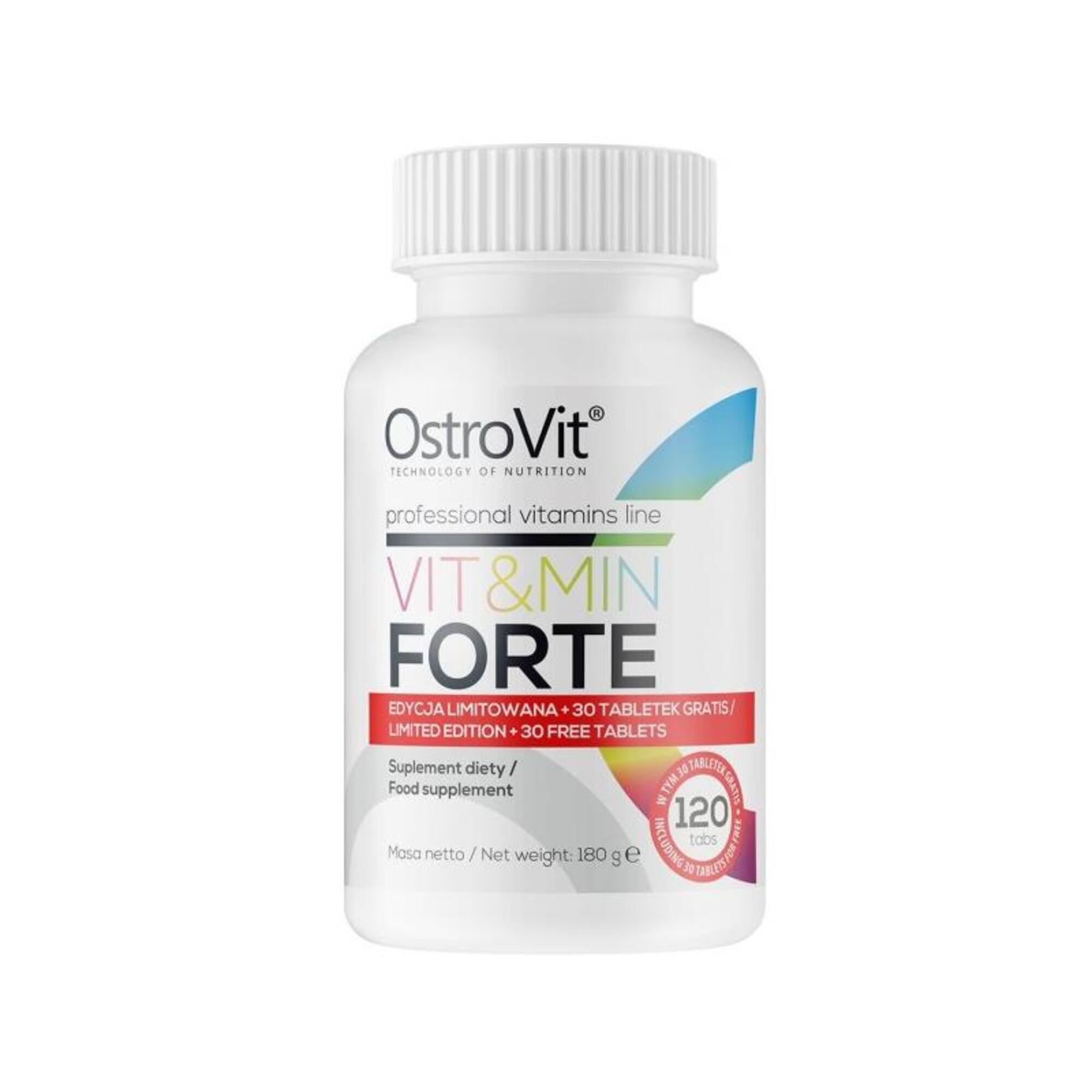 Vit&amp;Min Forte 120 tabs LIMITED EDITION OSTROVIT