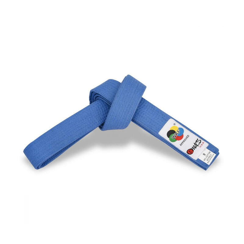 Cinturón de Karate WKF  300cm Azul