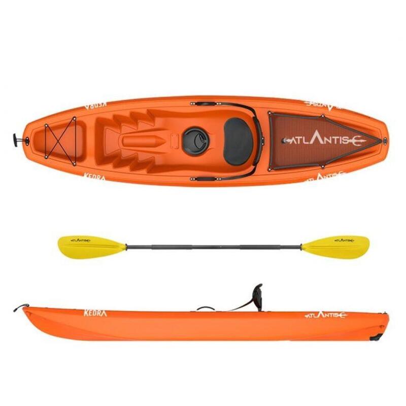 Kayak - canoa Atlantis KEDRA arancio cm 268