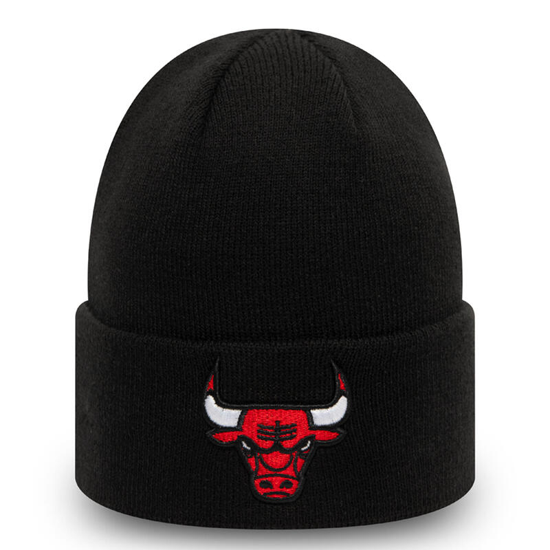 Férfi sapkák, New Era Chicago Bulls Cuff Hat, fekete