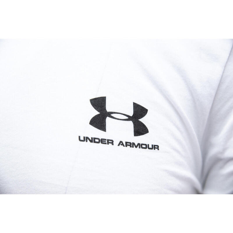 Tricou barbati Under Armour Sportstyle, Alb