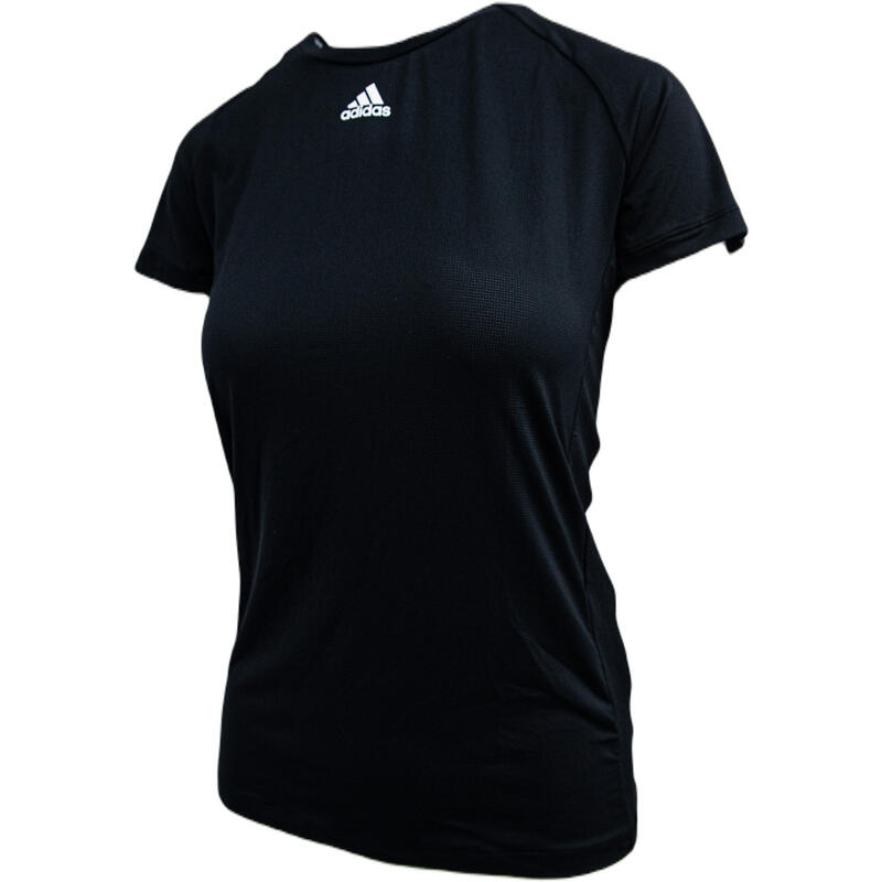 Camiseta de manga corta adidas Performance, Negro, Mujer