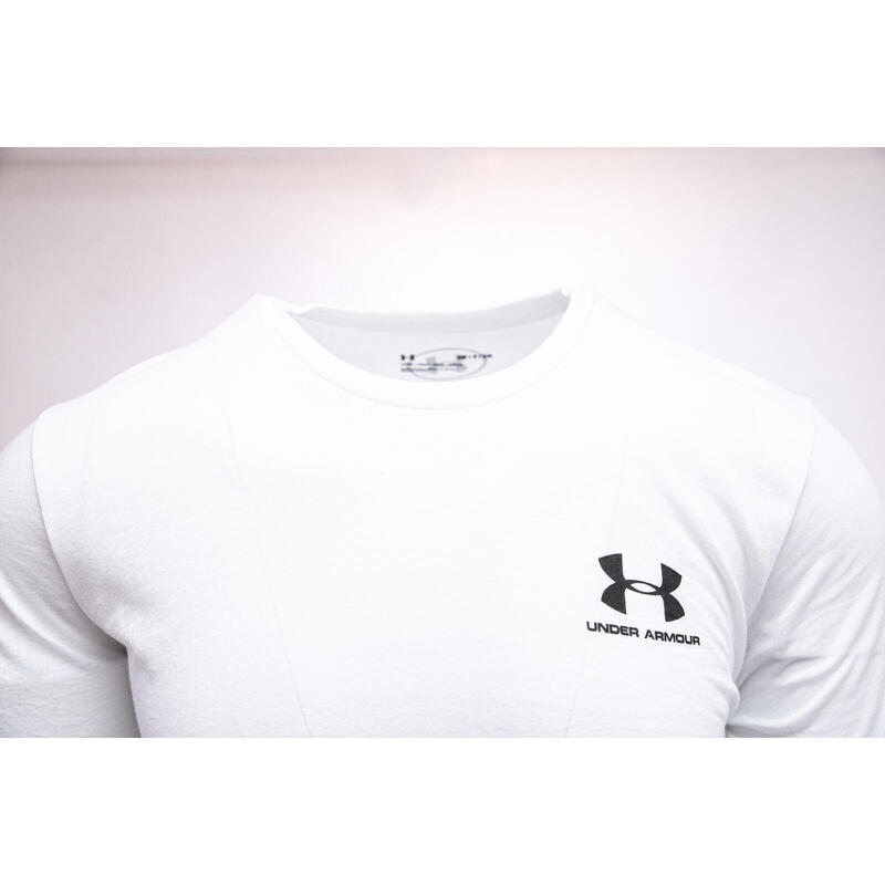 Póló Under Armour Sportstyle, Fehér, Férfiak