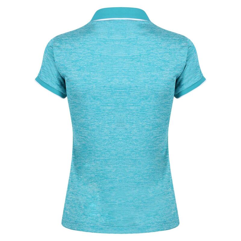 Remex II T-shirt de marche à manches courtes pour femme - Turquoise moyen