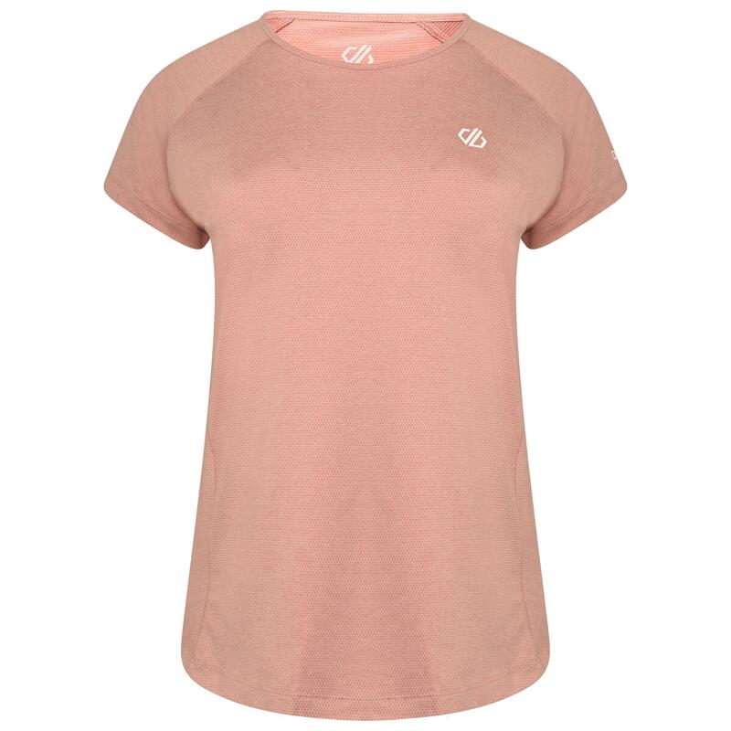 Corral T-shirt de fitness à manches courtes pour femme - Rose