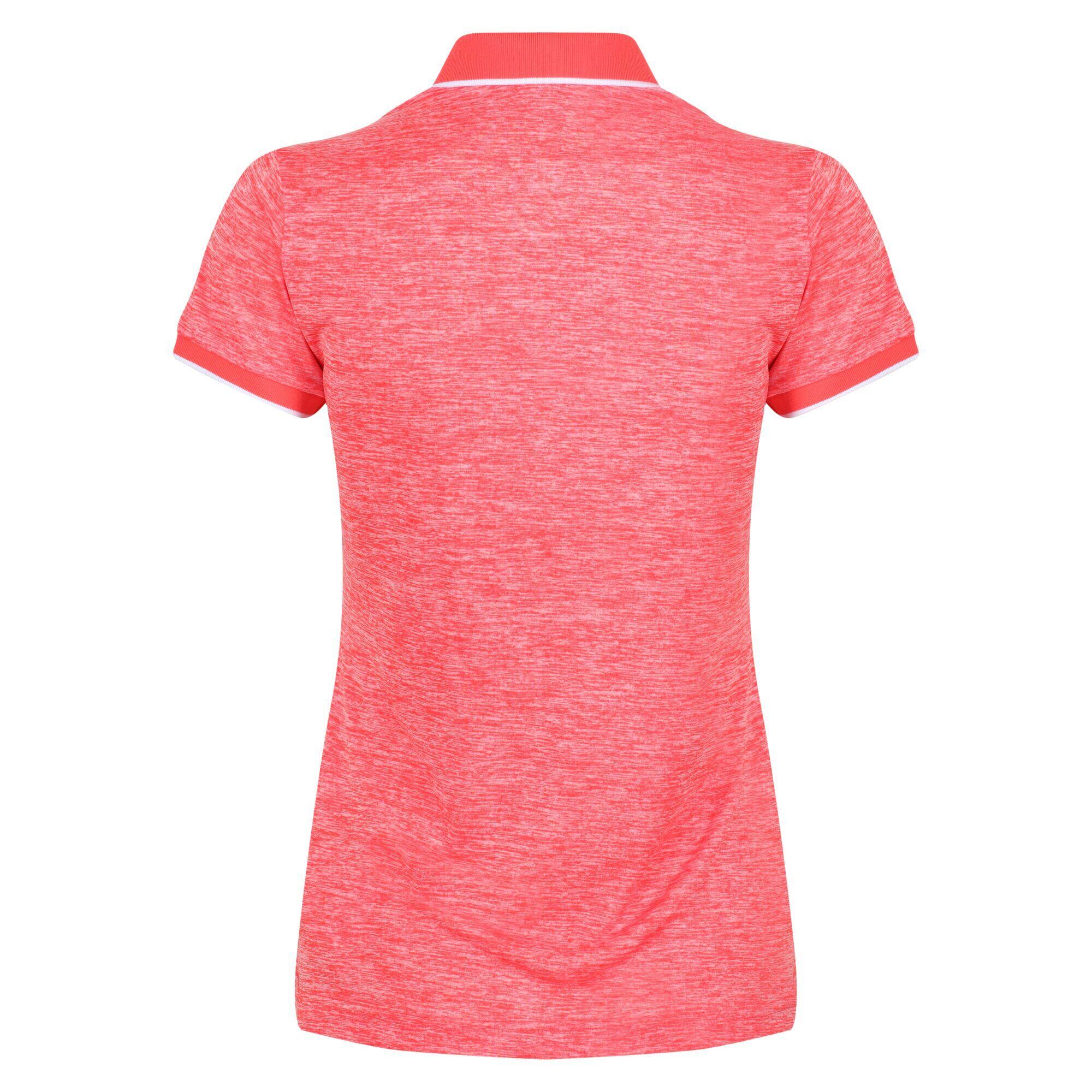 Remex II Women's Walking Short Sleeve T-Shirt - Neon Peach 6/6