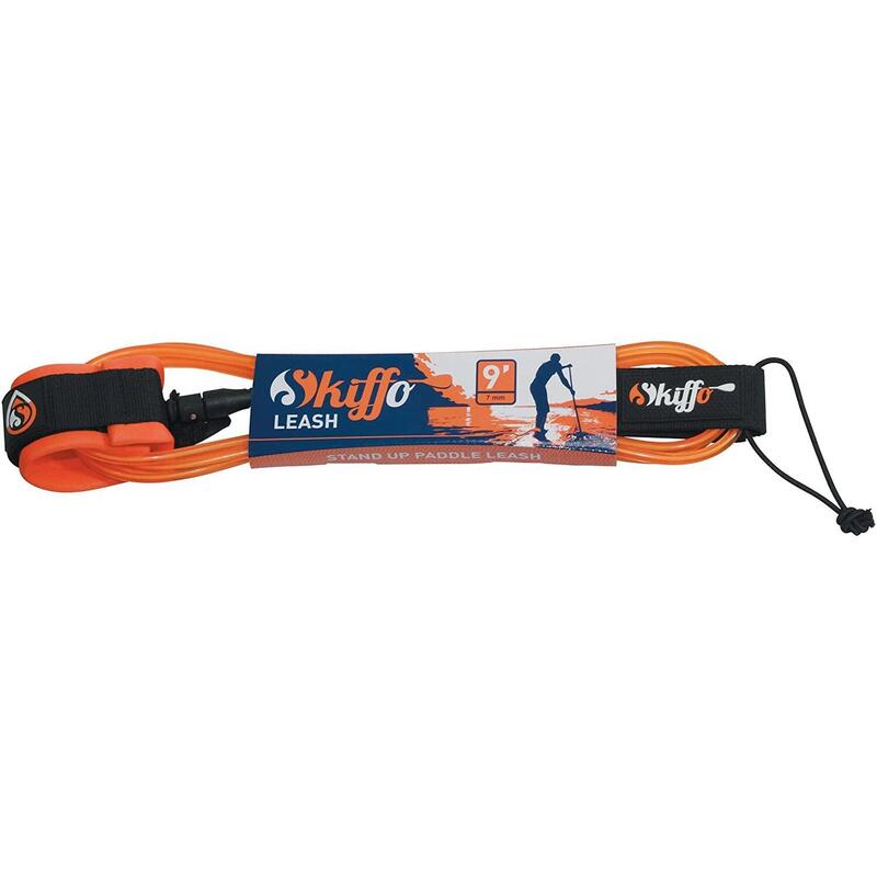 Leash do deski surfingowej Skiffo Surf Leash Straight Orange