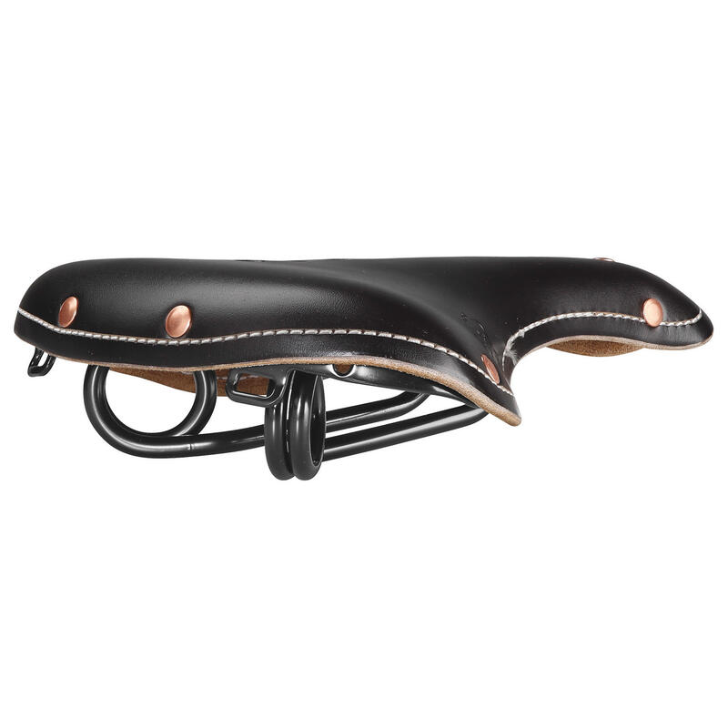 Selle Monte Grappa selle Old Frontiers Classic cuir 28 cm noir