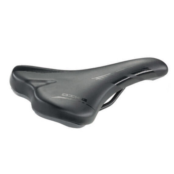 Selle Monte Grappa zadel Dike 280 x 150 mm unisex zwart