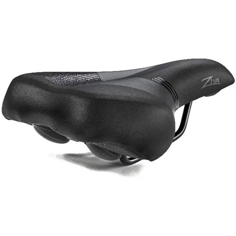 Monte Grappa selle Ziva Skay acier/cuir artificiel unisexe noir