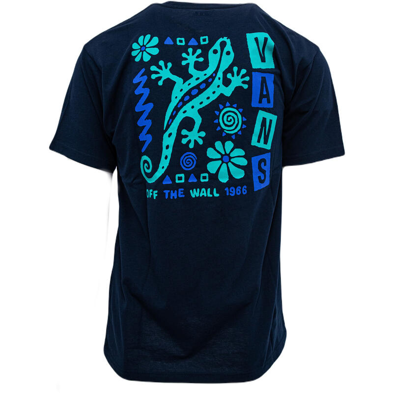 Camiseta de manga corta Vans Crawling, Azul, Hombres