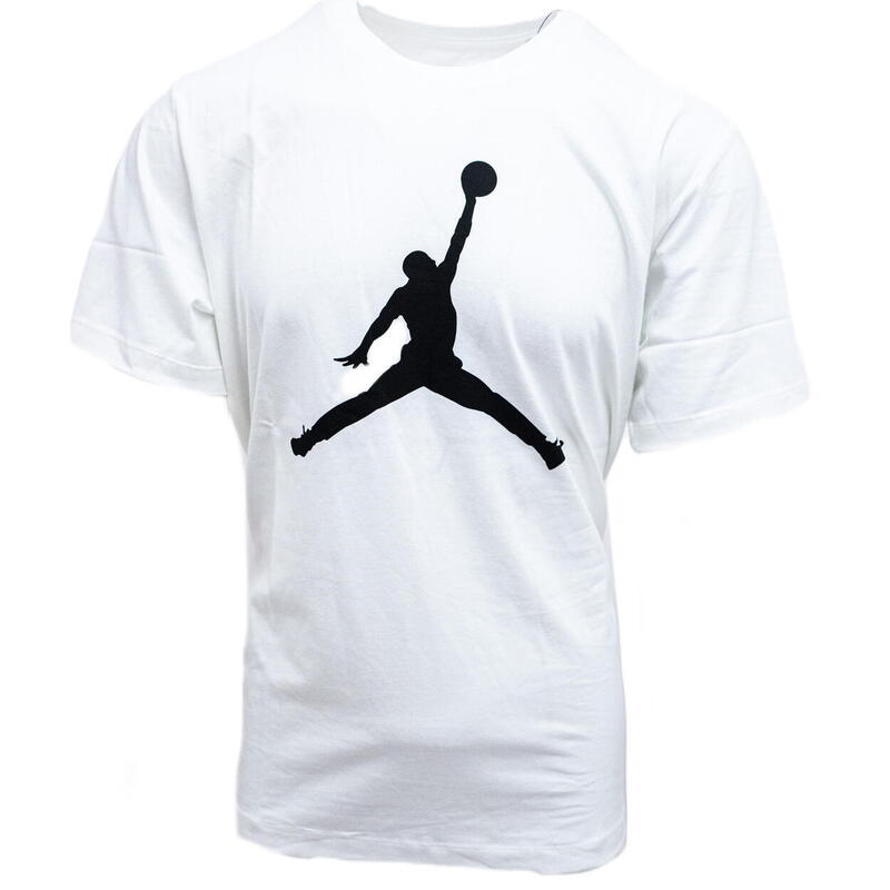 T-shirt męski do koszykówki Nike Jordan Jumpman biały