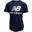T-shirt New Balance Essentials Stacked Logo, Bleu, Hommes