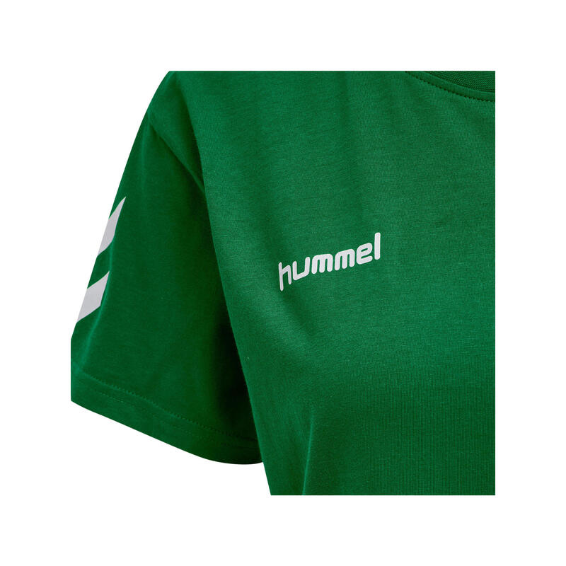 Dames-T-shirt van katoen Hummel GO