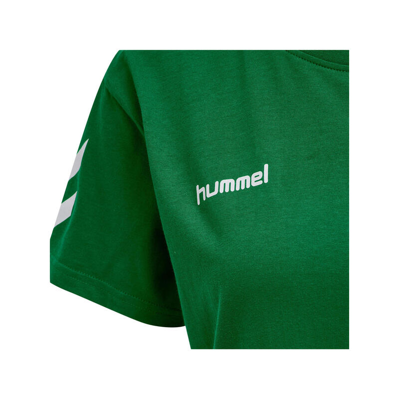 T-shirt donna in cotone Hummel GO