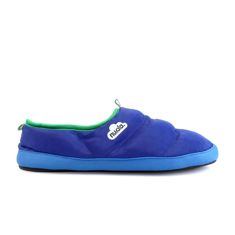 Nuvola Unisex-Lounge-Slipper in der Farbe blue moon mit Gummisohle