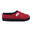 Pantofole unisex Nuvola in rosso con suola in gomma