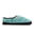 Nuvola unisex slippers in aquagroen met rubberen zool