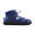 Nuvola unisex slippers in donkerblauw met rubberen zool