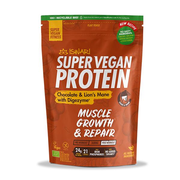 Super Veganistische Proteïne Chocolade & Lion's Mane met Digezyme®