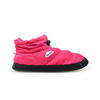 Chaussons unisex Nuvola de couleur fushia avec semelle en caoutchouc