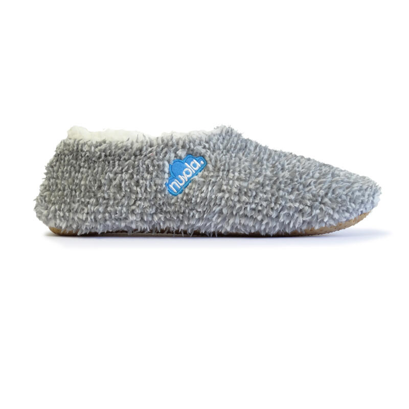 Nuvola unisex slippers in grijs met Textiel zolen
