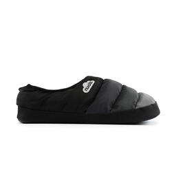 Nuvola unisex slippers in zwart met rubberen zool