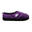 Chaussons unisex Nuvola de couleur violet avec semelle en caoutchouc