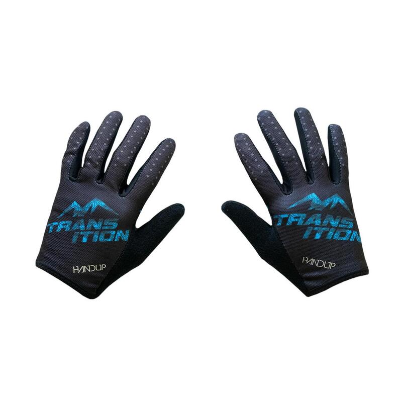 Party in the Woods Mountain Biking Gloves - Black/Blue