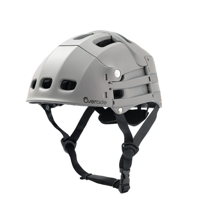 ZOOM casco pieghevole grigio per bici o scooter